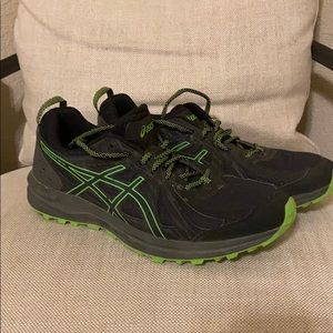 asics frequent trail men's running shoes